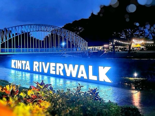 Walking by the Kinta Riverfront