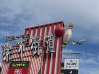 【福岡】街中を飛び交う飛行機