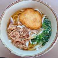 【鳥栖駅】ホームの中央軒で立ち食いうどん