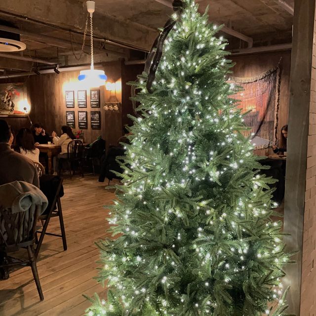 행궁동에서 크리스마스를 만나볼 수 있는 분위기 좋은 카페 🎄