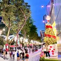 Christmas lights at Orchard Road