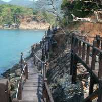 ทางเดินไม้ริมผา@เกาะช้าง