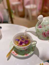 【銅鑼灣🌸粉紅系森林餐廳🌸｜浪漫英式下午茶🌹💕】