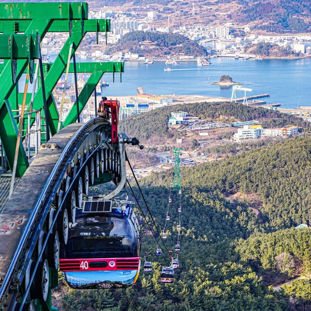 한려해상국립공원을 한눈에, 통영 케이블카🚠🚡