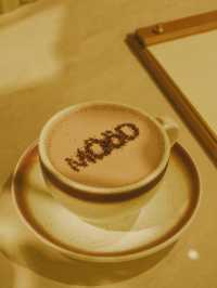 深木🪵系Cafe，三文魚意粉超足料 
