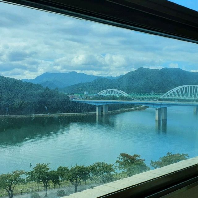 고수동굴과 단양관광호텔