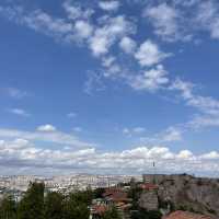 土耳其遊記 Ankara 在安卡拉城堡看Ankara 全景