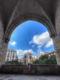 The gates to Valencia’s old city 