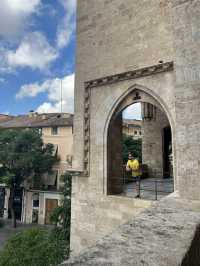 The gates to Valencia’s old city 