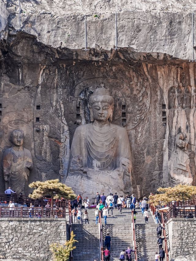 An Afternoon at Longmen Grottoes