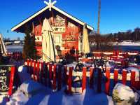 Picturesque Cafe Regatta in Helsinki❄️✈️🇫🇮