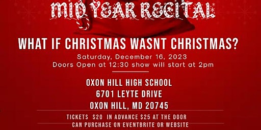 STAR STRUCK SUPERSTARS MID YEAR RECITAL | Oxon Hill High School