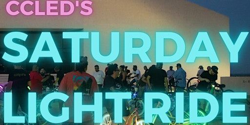 CCLED's Saturday Light Ride | Road South