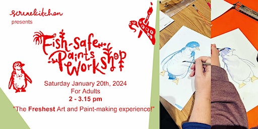 Adults Fish Safe Paints Workshop | the Hustle With Ease space