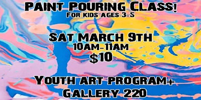 Paint Pouring Abstract Art | Havre de Grace Arts Collective & Gallery 220