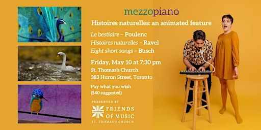 Mezzopiano: Histoires naturelles | Saint Thomas's Church