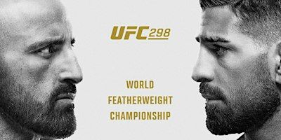 UFC 298 Viewing Party at Mac’s Wood Grilled | Mac's Wood Grilled