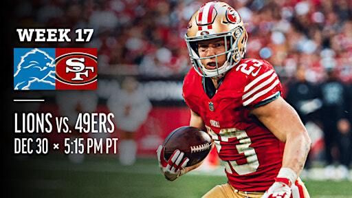 49ers vs LIONS BUS R/T FROM NORTH BEACH IN SF TO LEVI'S STADIUM 12/30/24 | Toscano Brothers