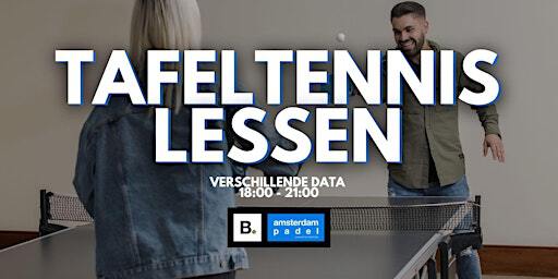 Tafeltennis les @ B. Amsterdam padel 14/01 | B. amsterdam padel