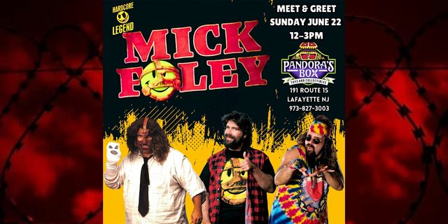 Mick Foley meet and greet at Pandora's Box Toys and Collectibles! | Pandora's Box Toys & Collectibles