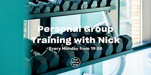 Personal Group Training with Nick | The Social Hub Eindhoven