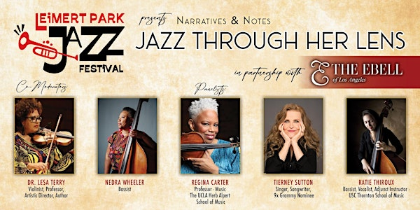 Narratives & Notes: Jazz Through Her Lens | The Ebell of Los Angeles - Women's Nonprofit Organization