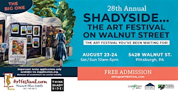 28th Annual Shadyside...The Art Festival on Walnut Street | 5428 Walnut St