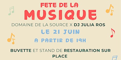Fête de la musique au Domaine de la source | 303 Chem. de Saquier