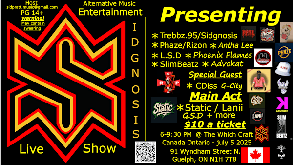 The Legends Return!  Live Show!  Guelph Saturday July 5th | Which Craft