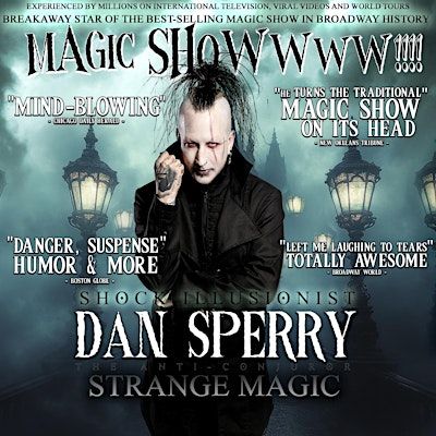 Shock Illusionist Dan Sperry : Anti-Conjuror | Arlington Music Hall
