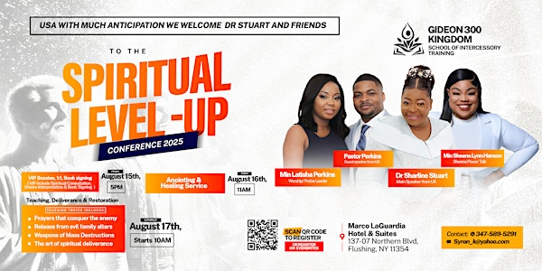 Gideon 300 Ministry Spiritual Level-Up Conference 2025 | Marco LaGuardia Hotel and Suites
