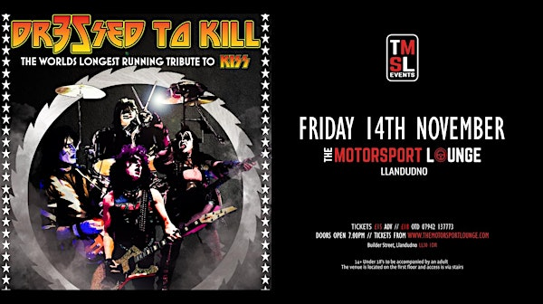 Dressed to Kill at The Motorsport Lounge, Llandudno | The Motorsport Lounge