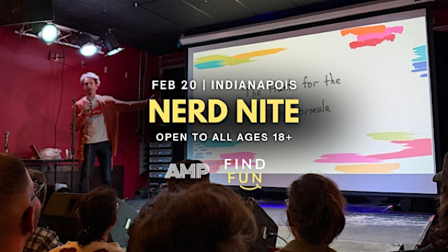 Nerd Nite | Indianapolis | The AMP at 16 Tech