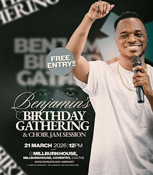 Benjamin’s Birthday Gathering & Choir Jam Session | Millburn House