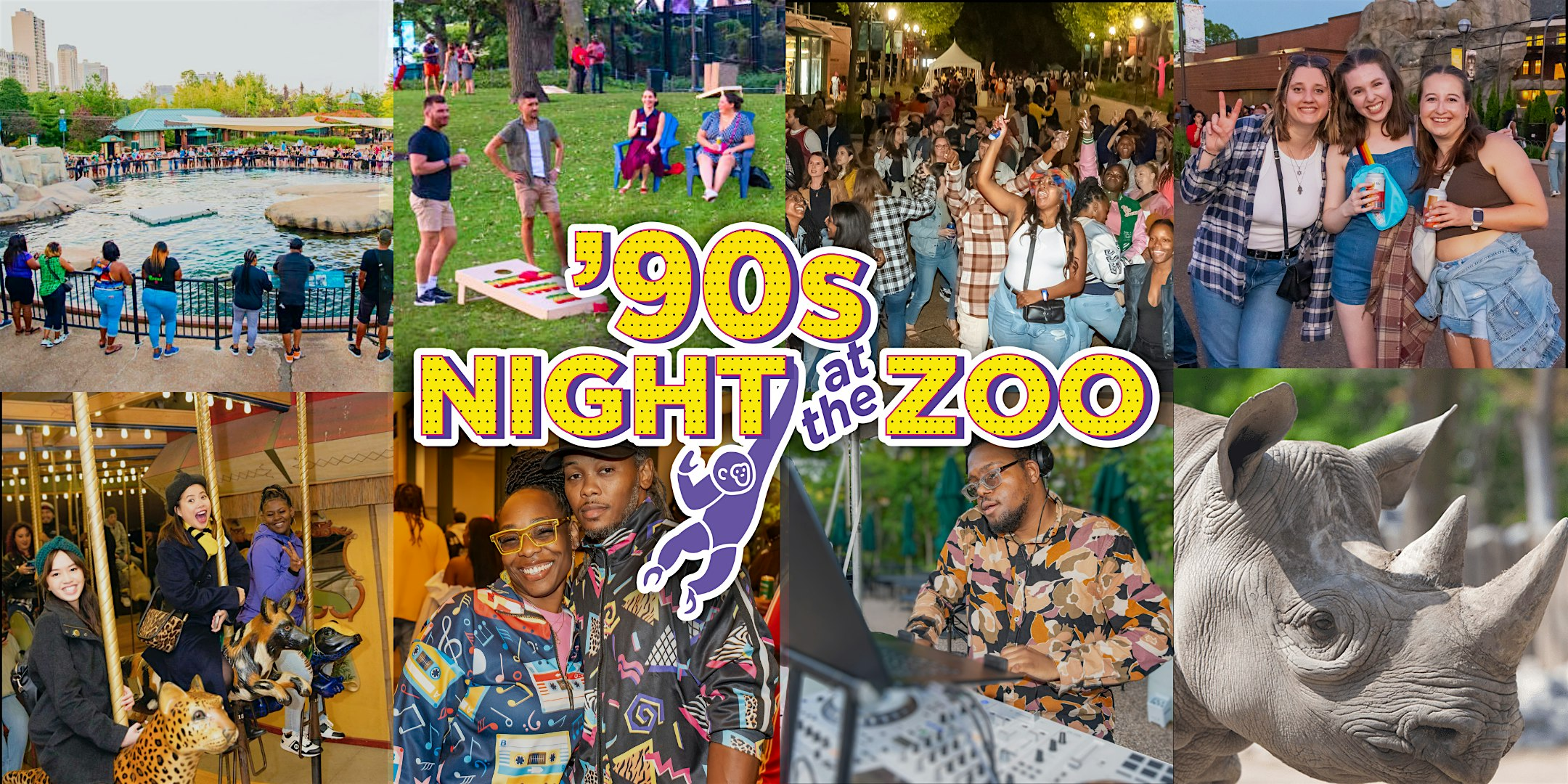 '90s Night at the Zoo - Adults Only Evening at Lincoln Park Zoo | Lincoln Park Zoo
