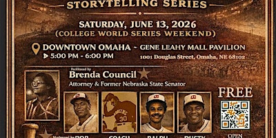 Negro Leagues & Black Baseball Storytelling Series | Gene Leahy Mall Performance Pavilion