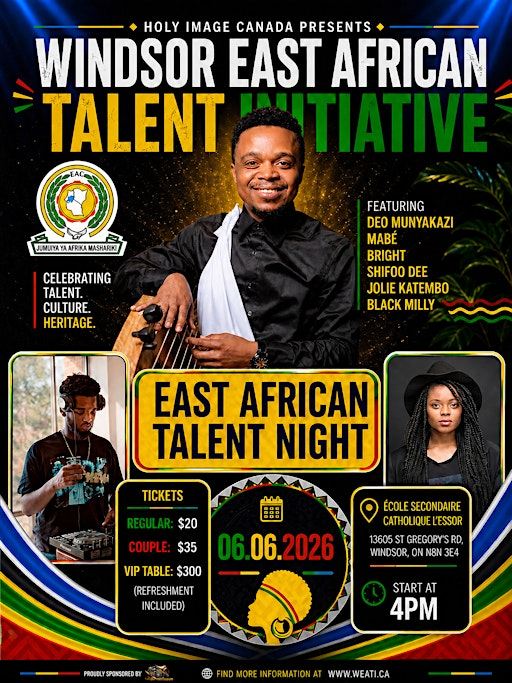 Windsor East African Talent Night | École secondaire catholique l'Essor