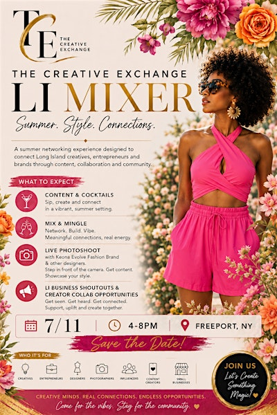 The Creative Exchange LI Mixer | 475 Babylon Turnpike