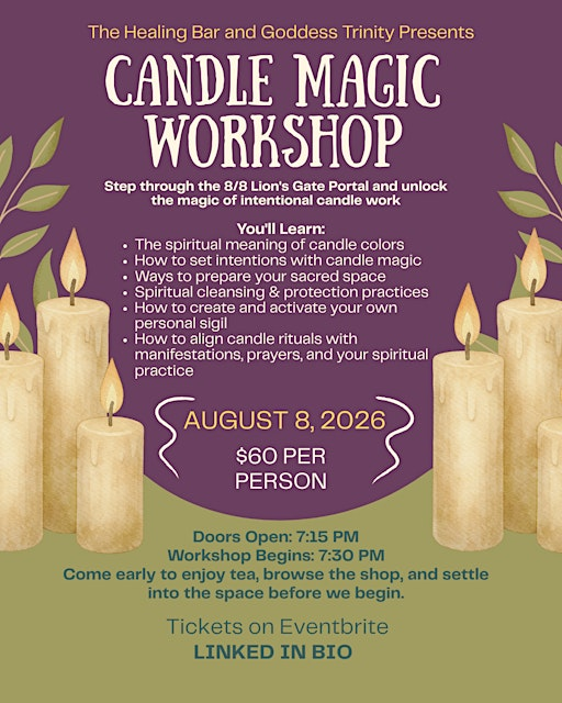 Candle Magic Workshop | 503 12th St