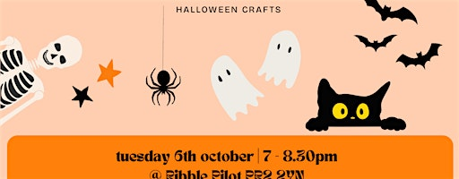 the craft room | halloween craft night | Ribble Pilot