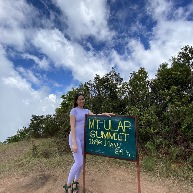 Hiking at Mt. Ulap