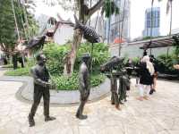 Commemorative park at Telok Ayer