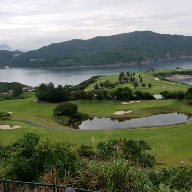 突然雨停，山海碧黛，美不勝收！