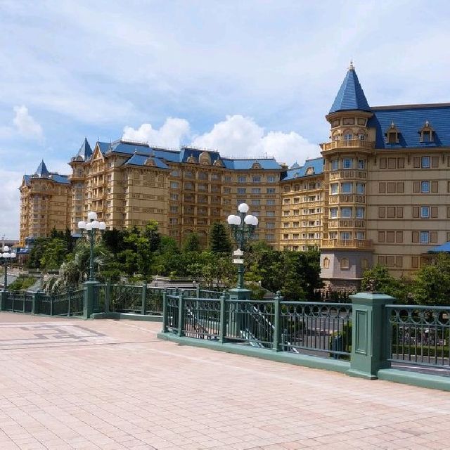 東京ディズニーランドホテル宿泊者限定の美しい庭