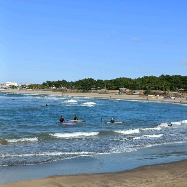 Beautiful beach in Jeju 