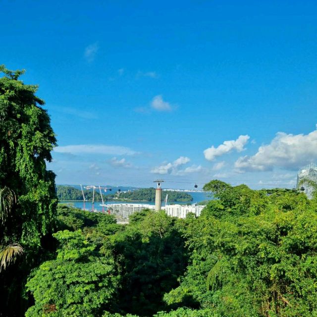 Nice view at Mount Faber