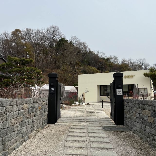 😀기와가 돋보이는 한옥카페, 평택 카페 사리당☃️