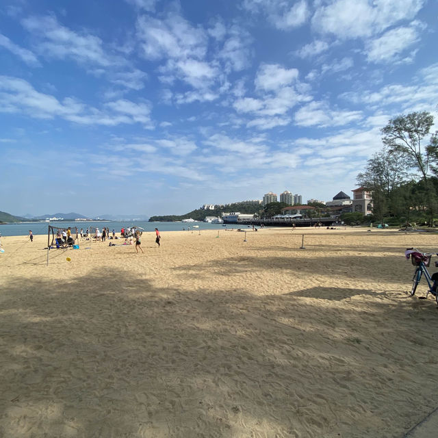 好多嘢玩嘅沙灘🏖️