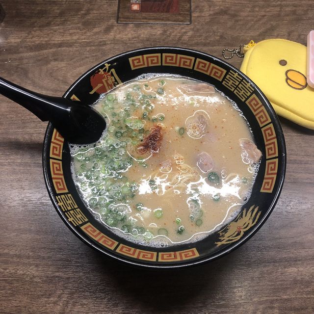오사카에서 먹어본 이치란 라멘 🍜