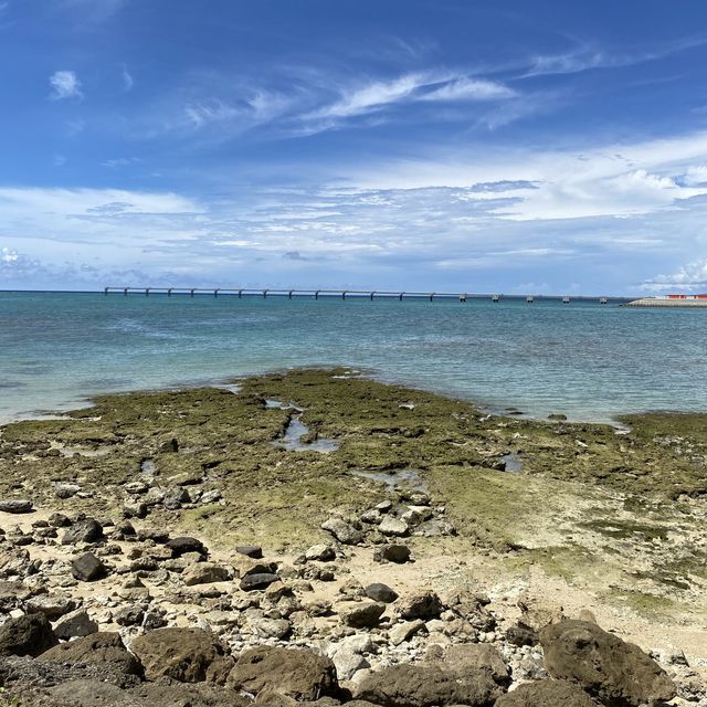 【沖縄･本島】青い海と青い空が映えるフォトスポット